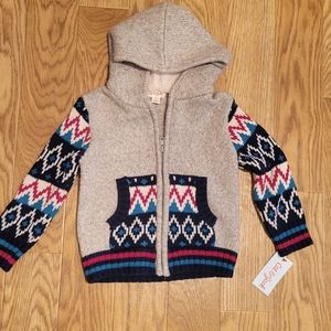 3t full zip sweater